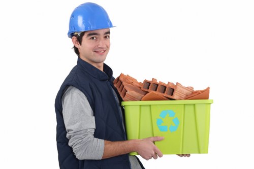 Residents disposing of old furniture in Cranford