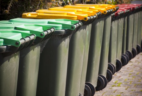 Business waste removal service in Cranford office setting